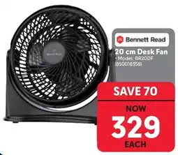 Makro Bennett Read 20 cm Desk Fan offer