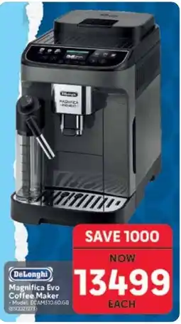 Makro DeLonghi Magnifica Evo Coffee Maker offer