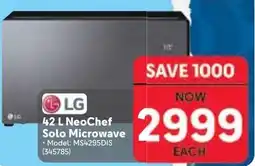Makro LG 42 L NeoChef Solo Microwave offer
