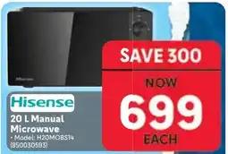Makro Hisense 20 L Manual Microwave offer