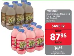 Makro Parmalat Steri Stumpie Flavoured Long Life Milk offer