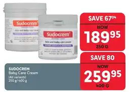 Makro Sudocrem Baby Care Cream offer