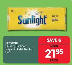 Makro Sunlight Laundry Bar Soap Original Mild & Gentle offer