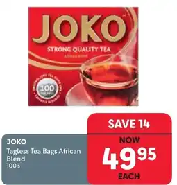 Makro JOKO Tagless Tea Bags African Blend offer
