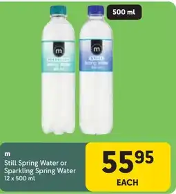 Makro m Still Spring Water or Sparkling Spring Water offer
