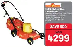 Makro WOLF Garden 2400 W Ambition Lawnmower offer