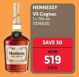 Makro Hennessy VS Cognac offer