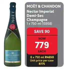 Makro MOËT & CHANDON Nectar Imperial Demi-Sec Champagne offer