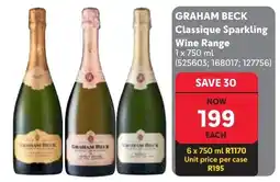 Makro Graham Beck Classique Sparkling Wine Range offer