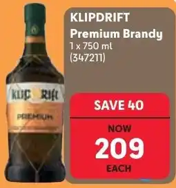 Makro KLIPDRIFT Premium Brandy offer