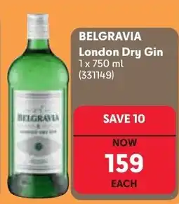 Makro Belgravia London Dry Gin offer