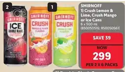 Makro SMIRNOFF Crush offer
