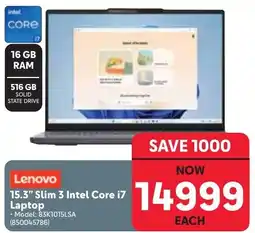 Makro Lenovo 15.3" Slim 3 Intel Core i7 Laptop offer
