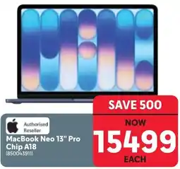 Makro MacBook Neo 13" Pro offer