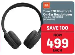 Makro JBL Tune 570 Bluetooth On-Ear Headphones offer