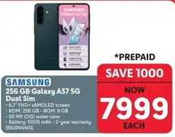 Makro SAMSUNG 256 GB Galaxy A37 5G Dual Sim offer