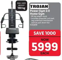 Makro Trojan Power Gym 2.0 Home Gym offer