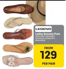 Makro Legend Ladies Summer Flats offer