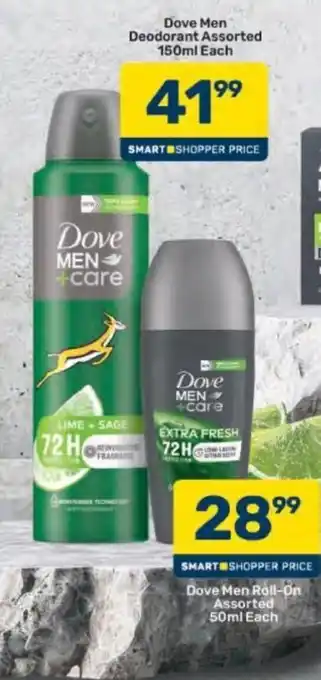 Dove Men Deodorant Assorted