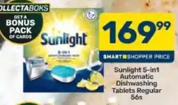 Pick n Pay Sunlight 5-in-1 Automatic Dishwashing Tablets Regular offer
