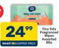 Pick n Pay Tiny Tots Fragranced Wipes Assorted offer