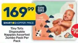 Pick n Pay Tiny Tots Disposable Nappies Assorted offer
