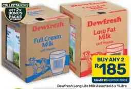 Pick n Pay Hypermarket Dewfresh Long Life Milk Assorted offer