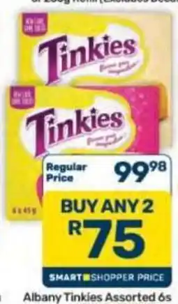 Pick n Pay Hypermarket Albany Tinkies Assorted offer