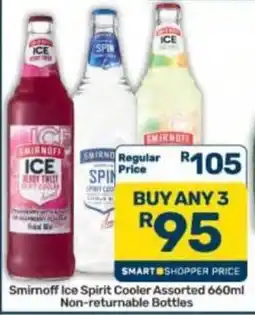 Pick n Pay Hypermarket Smirnoff Ice Spirit Cooler Assorted offer