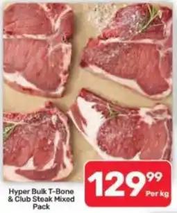 Pick n Pay Hypermarket Hyper Bulk T-Bone & Club Steak Mixed Pack offer