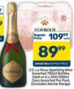 Pick n Pay Hypermarket J.C. Le Roux Sparkling Wine Assorted offer