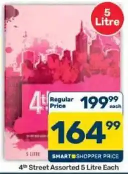 Pick n Pay Hypermarket 4th Street Assorted 5 Litre offer