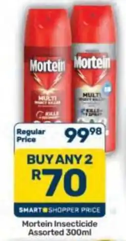 Pick n Pay Hypermarket Mortein Insecticide Assorted offer