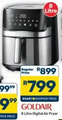 Pick n Pay Hypermarket GOLDAIR 8 Litre Digital Air Fryer offer