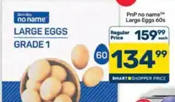 Pick n Pay Hypermarket no name Large Eggs offer