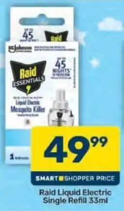 Pick n Pay Raid Liquid Electric Single Refill offer