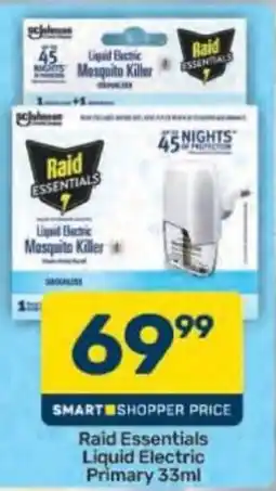 Pick n Pay Raid Essentials Liquid Electric Mosquito Killer offer