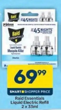 Pick n Pay Raid Essentials Liquid Electric Refill offer