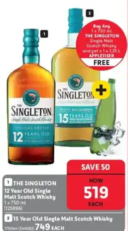 Makro’s liquor THE SINGLETON 12 Year Old Single Malt Scotch Whisky offer