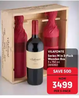 Makro’s liquor VILAFONTE Series M offer