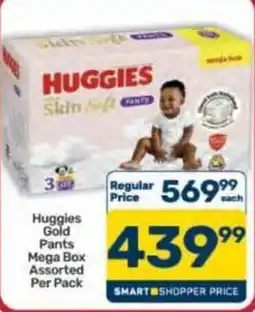 Pick n Pay Hypermarket Huggies Gold Pants Assorted offer