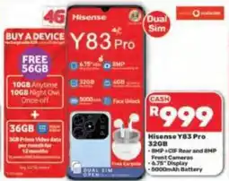 Pick n Pay Hypermarket Hisense Y83 Pro offer