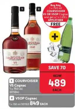 Makro’s liquor Courvoisier VS Cognac offer