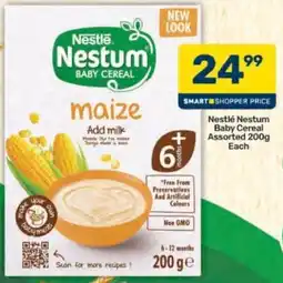 Pick n Pay Nestlé Nestum Baby Cereal Assorted offer