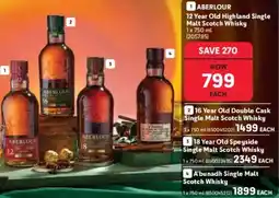Makro’s liquor Aberlour 12 Year Old Highland Single Malt Scotch Whisky offer