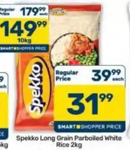 Pick n Pay Hypermarket Spekko Long Grain Parboiled White Rice offer