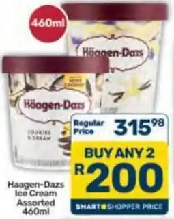 Pick n Pay Hypermarket Haagen-Dazs Ice Cream Assorted offer