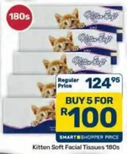 Pick n Pay Hypermarket Kitten Soft Facial Tissues offer