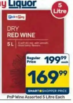 Pick n Pay Hypermarket PnP Wine Assorted offer