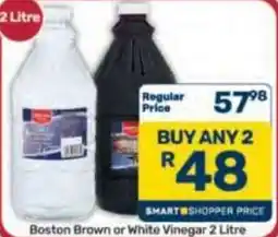 Pick n Pay Hypermarket Boston Brown or White Vinegar offer